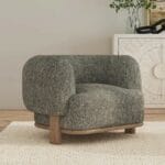 Moris Upholstered Barrel Chair