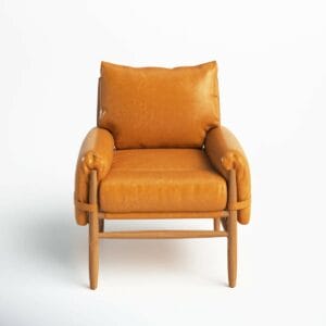 Marla Vegan Leather Armchair