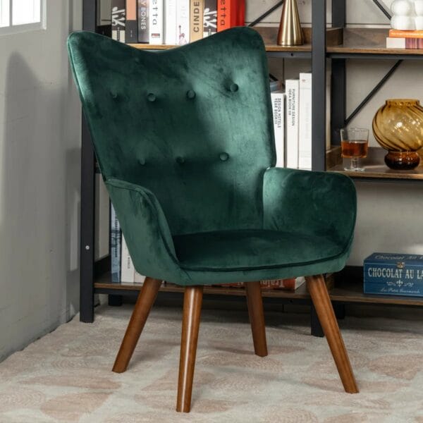 Hollowayville Velvet Armchair