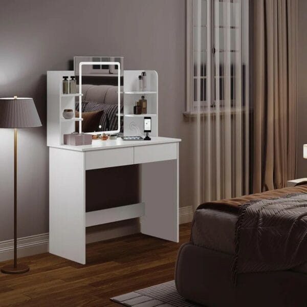 Eighlin Dressing Table with Mirror