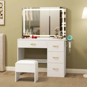 Dressing Table with Mirror