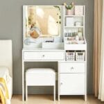 Modern Dressing Table with Led Mirror