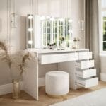 Dressing Table Matte with Mirror