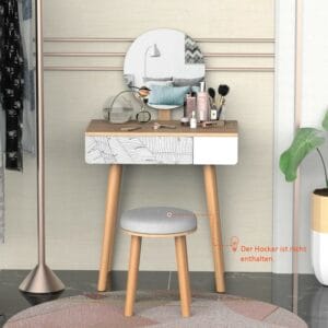 Amher Dressing Table with Mirror