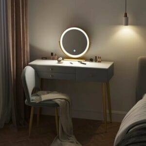 Etchemin Dressing Table with Mirror