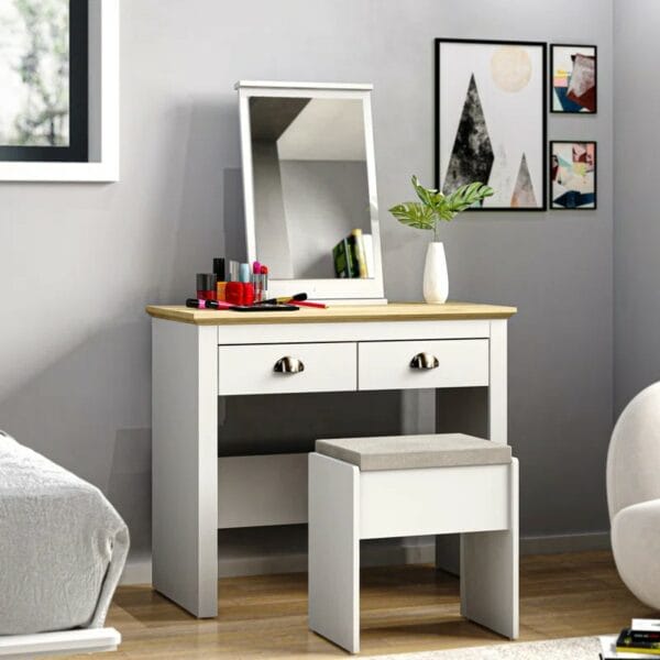 Classic Dressing Table with Mirror