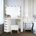 Neoga Dressing Table with Mirror