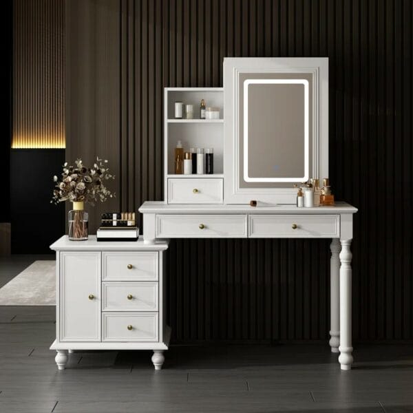 Old Fashion Dressing Table with Mirror