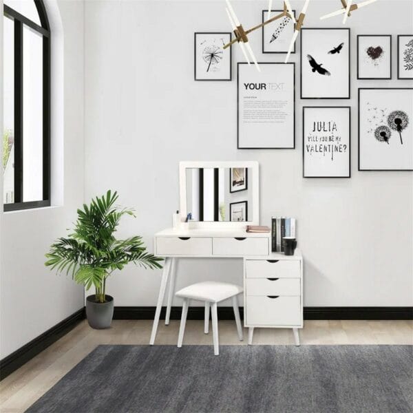 Kryan Dressing Table with Mirror