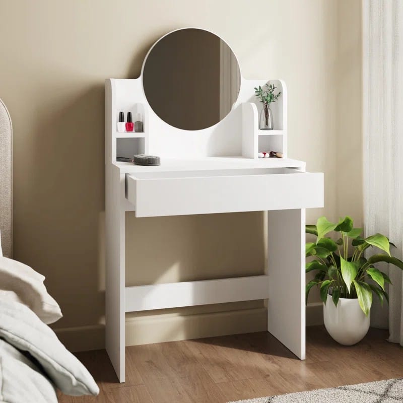 Routhier Dressing Table with Mirror