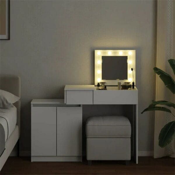 XL Large Dressing Table with Mirror