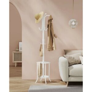 Alsafi Metal Freestanding 12 - Hook Coat Rack