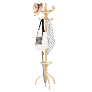 Bellview Solid Wood Freestanding Coat Rack