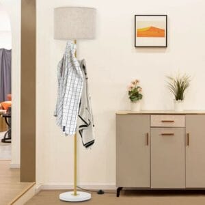 Beehler Metal Freestanding 5 - Hook Coat Rack