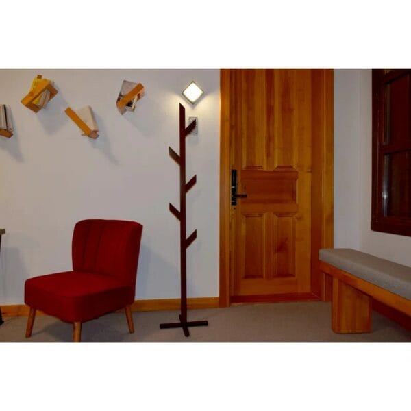 Hook Freestanding Solid Wood Handmade Coat Stand