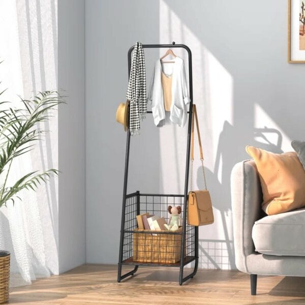 Anfaniola Metal Freestanding Coat Rack
