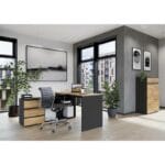 Lissabon 2 L-Shaped Desk Office Set
