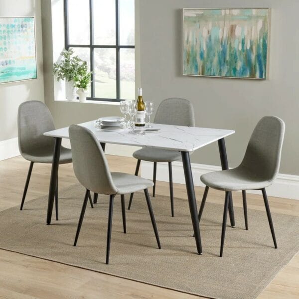 Holmen table and 4 chair dining set