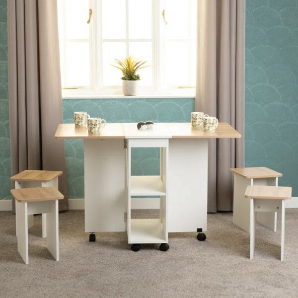 Sofko 4 - Person Drop Leaf Dining Set