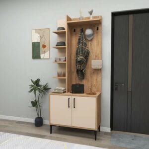 Maddyson Hall Tree 74.4cm Wide with Shoe Storage