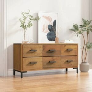 Willcox Storage Cabinet  Solid Pinewood