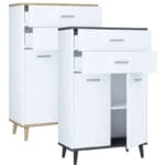 Bridgeville 60cm W Chest of Drawers