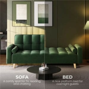 أريكة سرير كليك كلاك ذات مقعدين