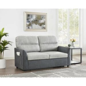 Lacie-Jayne 166Cm Round Arm Sofa Bed