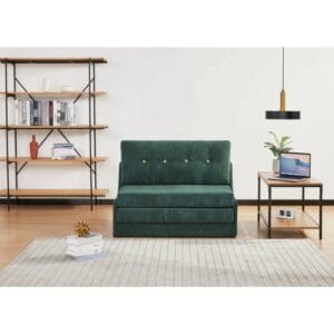 Nyisha 2 Seater Round Arms Sofa Bed