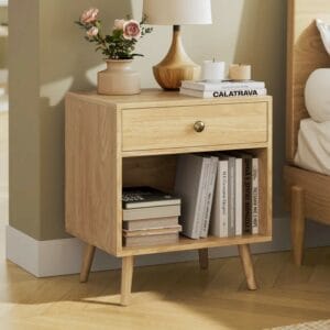 Monterey 1 Drawer Bedside Table