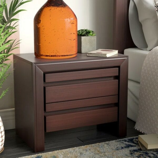 Solid Wood Bedside Table