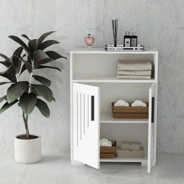 2 - Door Rectangle Accent Cabinet