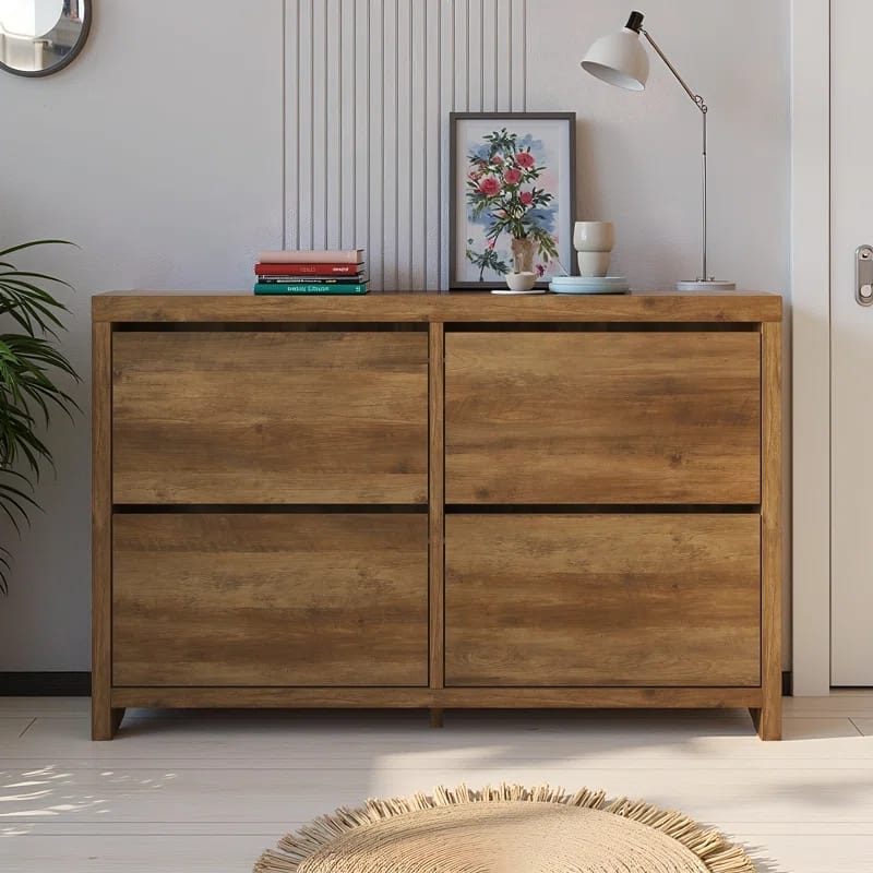 Cubbot 4 Door Flip Down Shoe Storage