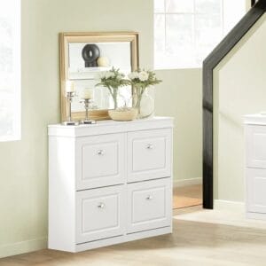 Moriah 16 Pair Flip Down Shoe Storage