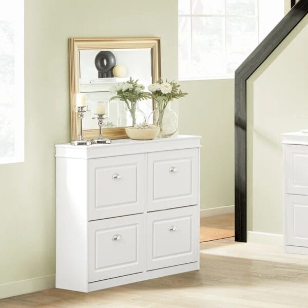 Moriah 16 Pair Flip Down Shoe Storage