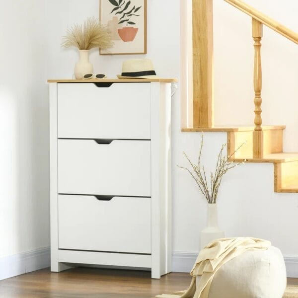 18 Pair Shoe Storage Cabinet