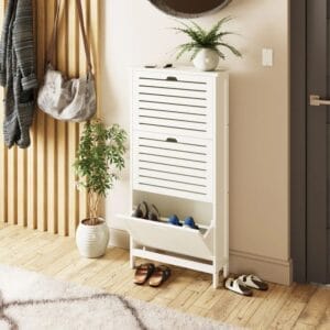 6 Pair Flip Down Shoe Storage