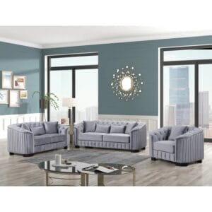 Wanda 3 - Piece Velvet Living Room Set