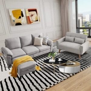 Lamaya 3 - Piece Living Room Set