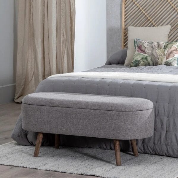 Blend Upholstered Storage Bench