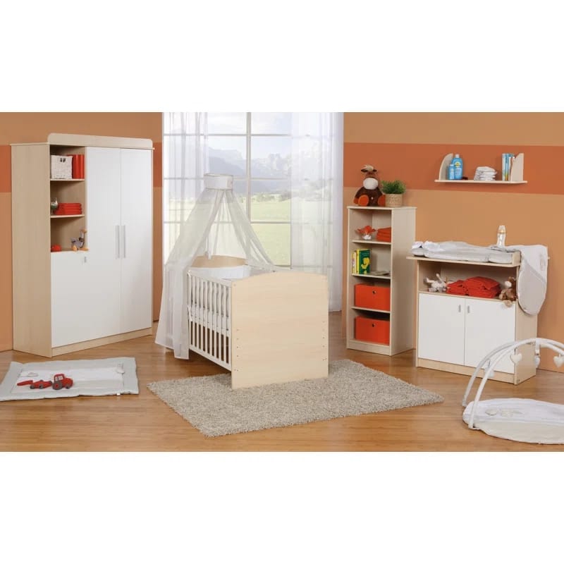 مجموعة أثاث غرفة أطفال لينا القابلة للتحويل من 3 قطع