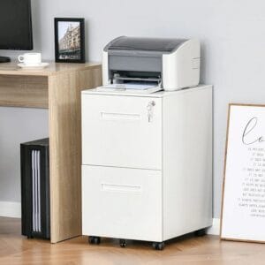 2 -Drawer Mobile File Cabinet