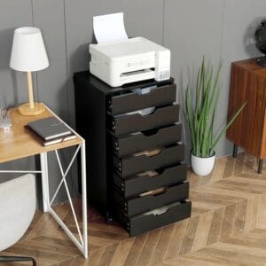 7 -Drawer Mobile File Cabinet