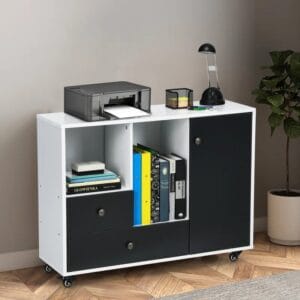 Large Mobile File Cabinet