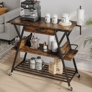 Kitchen Cart with Three Shelves