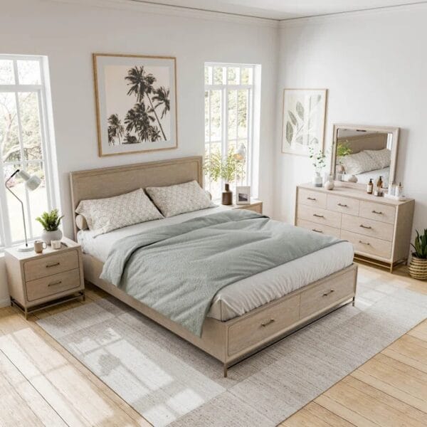 Bodhisattva 5 Piece Bedroom Set