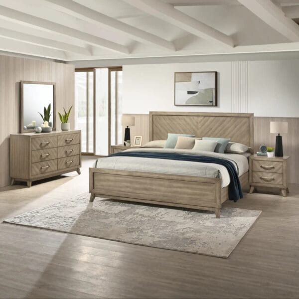 Dezerey 5 Piece Bedroom Set