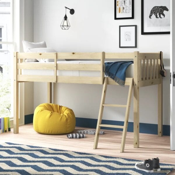 Bristol Mid Sleeper Heavy Duty Pine Loft Cabin Bed