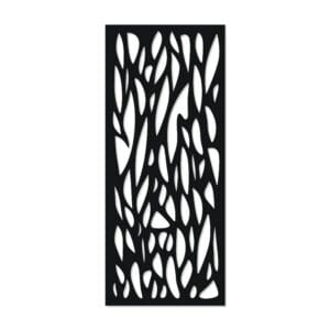 Amazing tree leaves wood wall Art 33x80 cm