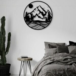 صورة ظلية الطبيعة للغابات 60x60